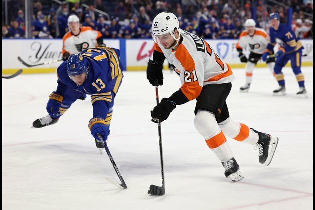 Sabres pick on struggling Flyers to end home skid