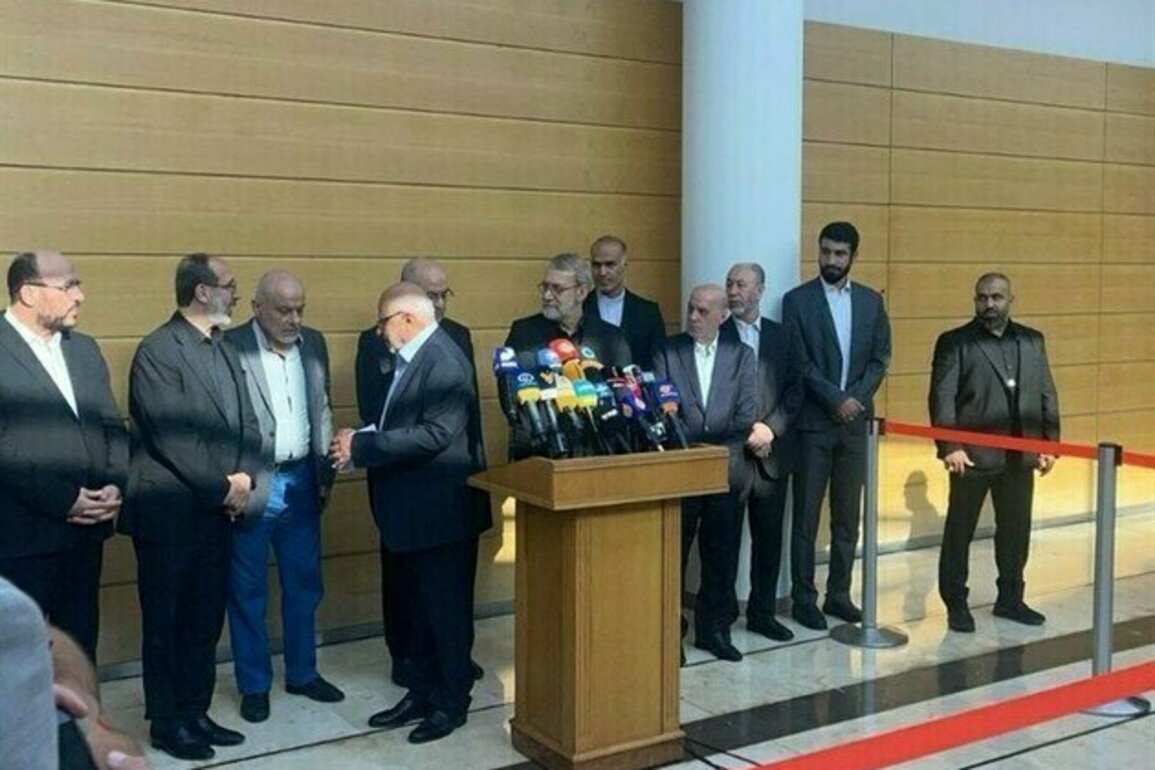Larijani Reaffirms Irans Unwavering Support for Lebanon