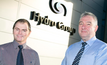 Hydro Group Chris Westren, business development manager with Graham Wilkie, head of global development.