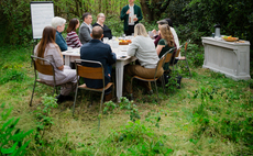 Marketing execs join forest 'boardroom' meeting as part of £200m nature recovery drive