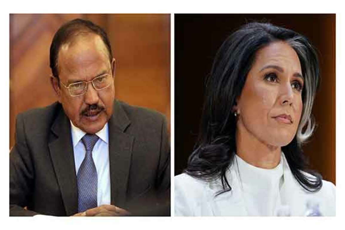 NSA Ajit Doval, US Director of National Intelligence Tulsi Gabbard discuss India-US ties