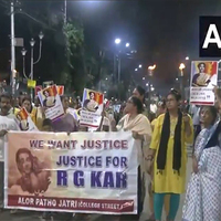 WBJDF hold protest rally demanding justice for RG Kar Medical College rape victim