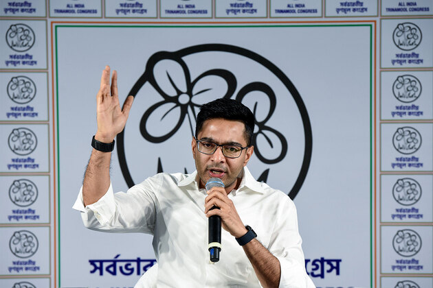 "Hypocrisy at new depths": Abhishek Banerjee slams BJP MP Jagannath Sarkar's call to remove India-Bangladesh border