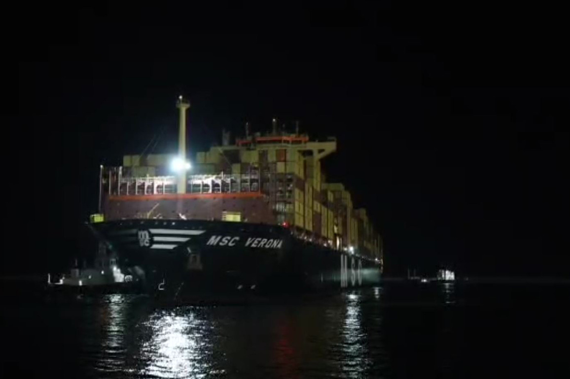 Vizhinjam Port sets record with deepest-draft container vessel ever handled in India