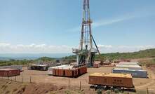  On-going rig-up activities at the Korosi Prospect, Baringo-Silali geothermal block