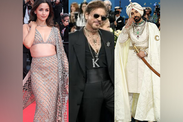 From Alia Bhatt dazzling in first-ever Gucci saree, SRK's stunning Met Gala debut to Diljit Dosanjh honouring his Sikh roots, here's how Indian celebs brought their fashion A-game on global stage in 2025