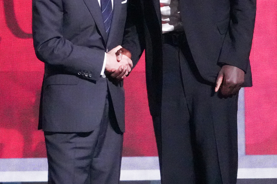 (SP)U.S.-NEW YORK-BASKETBALL-NBA DRAFT
