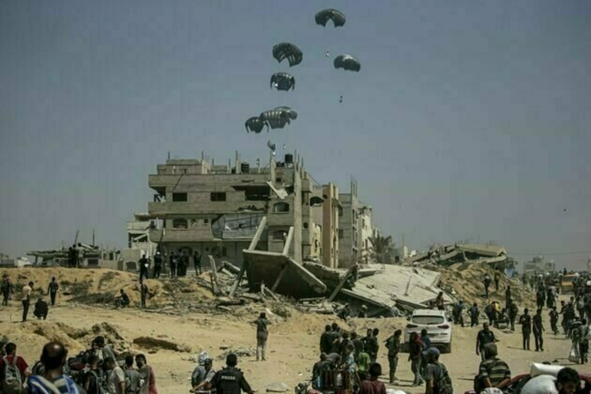 Air-dropping food into Gaza is a 'smokescreen' - this is what must be done to prevent mass starvation