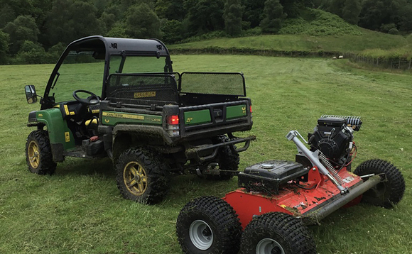 Powering through with an ATV flail