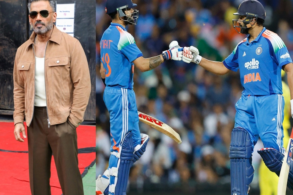 "They stayed silent and let bat do the talking": Suniel Shetty slams Virat Kohli, Rohit Sharma's critics after Sydney ODI