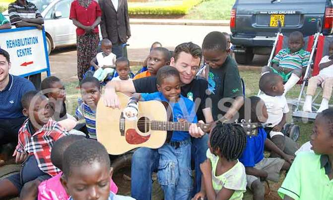 Irish band mesmerised by Uganda's beauty Irish band mesmerised by Uganda's beauty