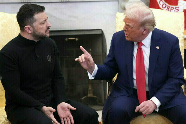 Trump put Zelensky in his place  White House