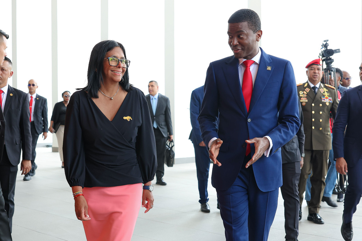 GRENADA-ST. GEORGE'S-VENEZUELAN ACTING PRESIDENT-VISIT