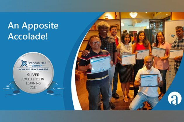 Apposite wins the coveted Brandon Hall Group Silver Award
