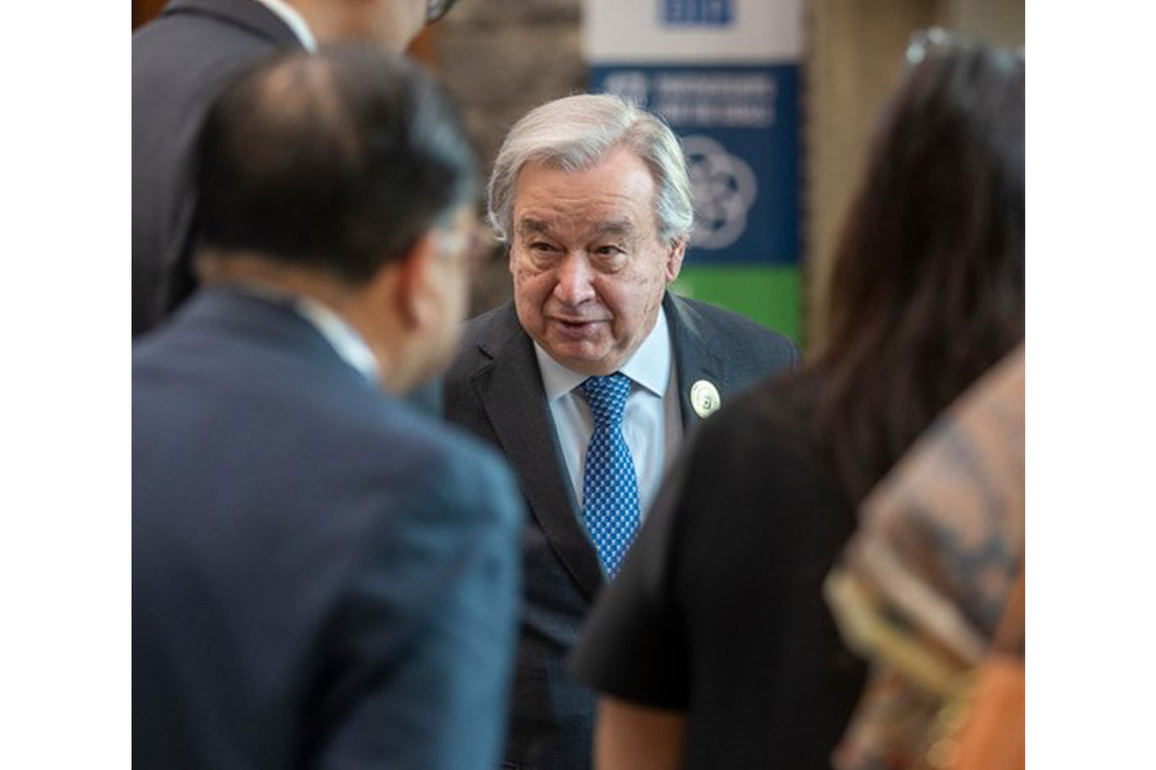 "The clean energy future is within reach," says UN General Secy Antonio Guterres