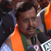 "Congress using Karnataka as ATM": BJP president Nitin Nabin