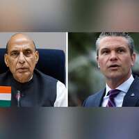 "We stand with India...": US Defence Secy Hegseth speaks to Rajnath Singh, offers "strong support"