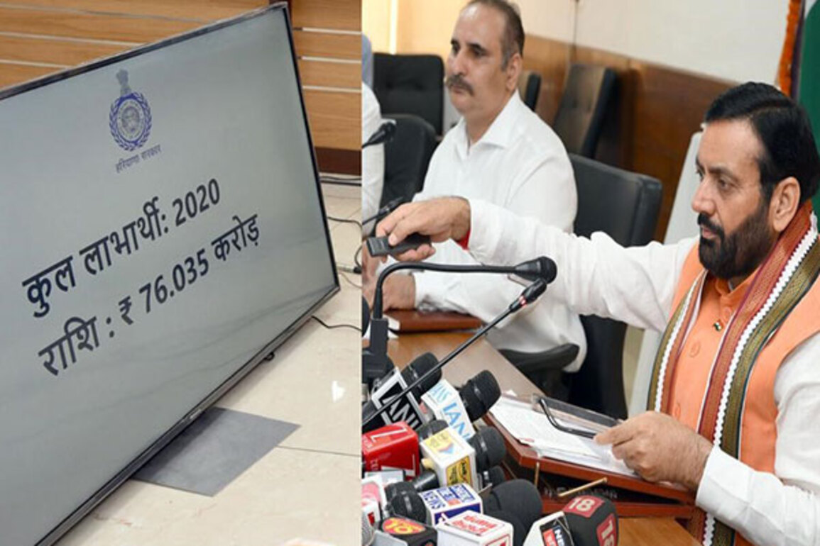 DAYALU scheme proves to be boon for needy families, Haryana CM releases Rs 76 crore to 2,020 families