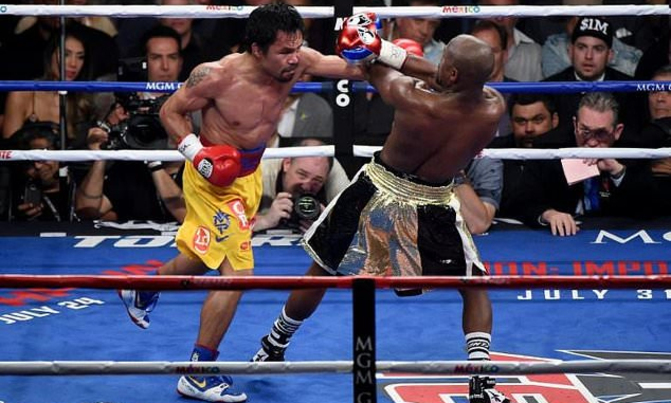 Boxing: Pacquiao eyeing Mayweather rematch, says trainer Boxing: Pacquiao eyeing Mayweather rematch, says trainer