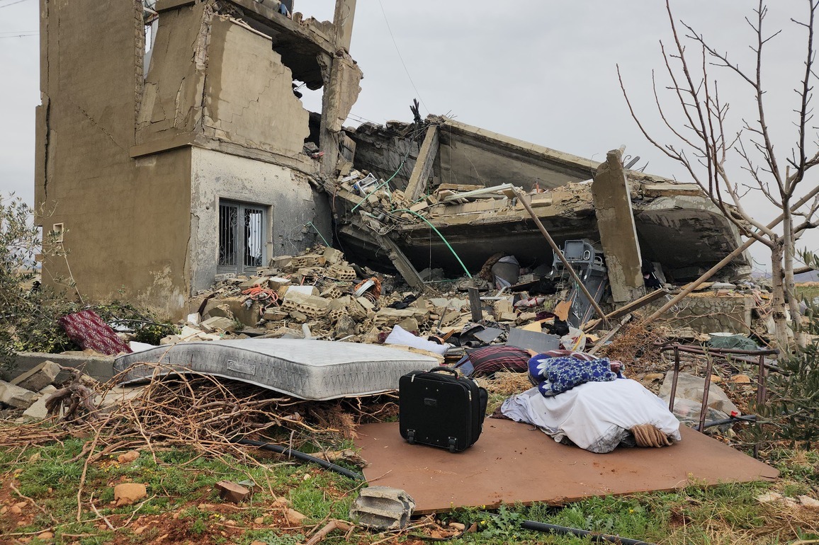 LEBANON-CHAAT-ISRAELI AIRSTRIKES-AFTERMATH