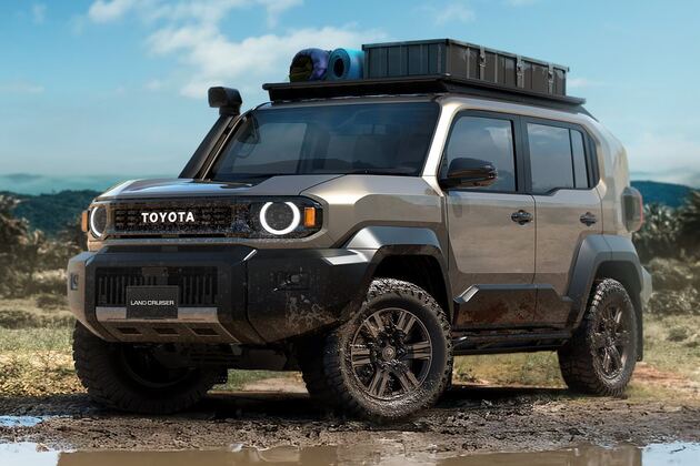 Watch out Land Rover Defender! Toyota unveils new 'baby' Land Cruiser