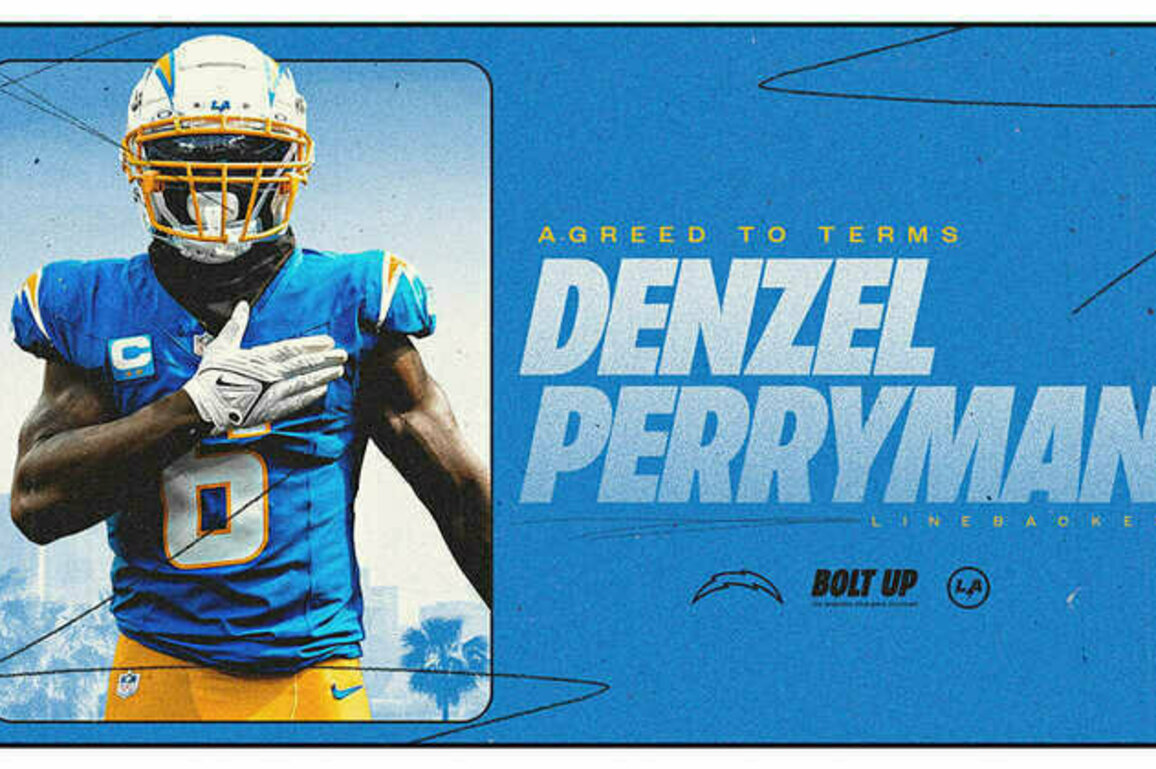Los Angeles Chargers Agree to Terms with Denzel Perryman