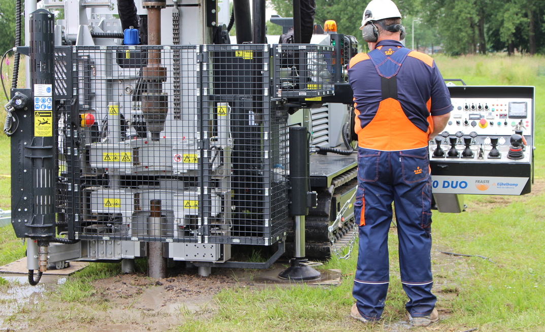 The use of sonic drilling reduces project costs when multiple boreholes or deep wells are required