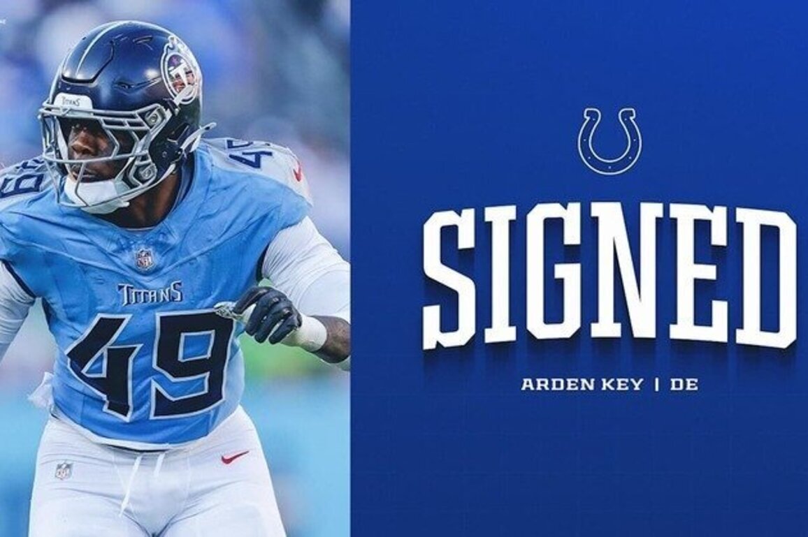Colts sign free agent DE Arden Key