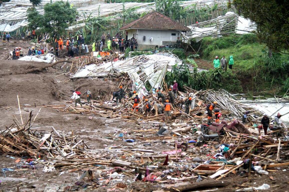 8 killed as landslide, flash floods hit Indonesia's West Java