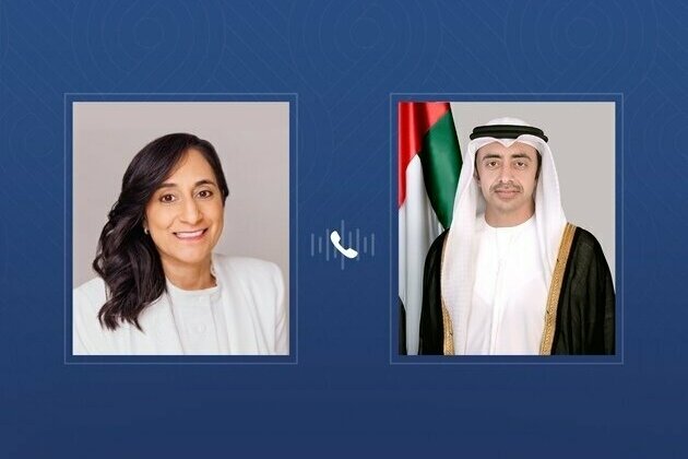 Abdullah bin Zayed, Canada's Foreign Minister discuss bilateral relations in phone call