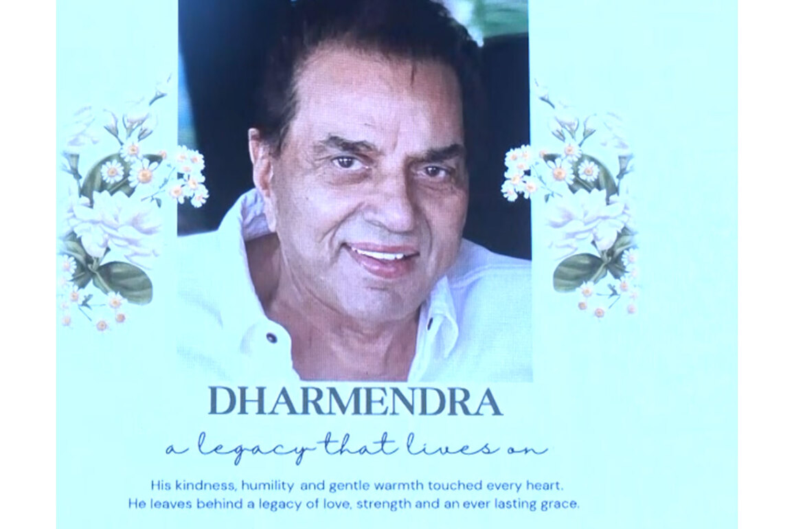 Dharmendra's prayer meet: FM Nirmala Sitharaman, CM Rekha Gupta pay homage