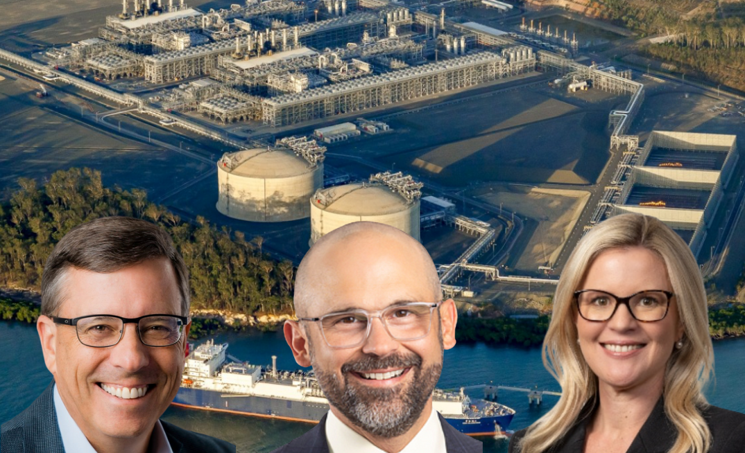 Gas reservation policy stirs energy sector tensions — QCLNG’s Dan Clark, Minister David Janetzki, AEP’s Samantha McCulloch.
