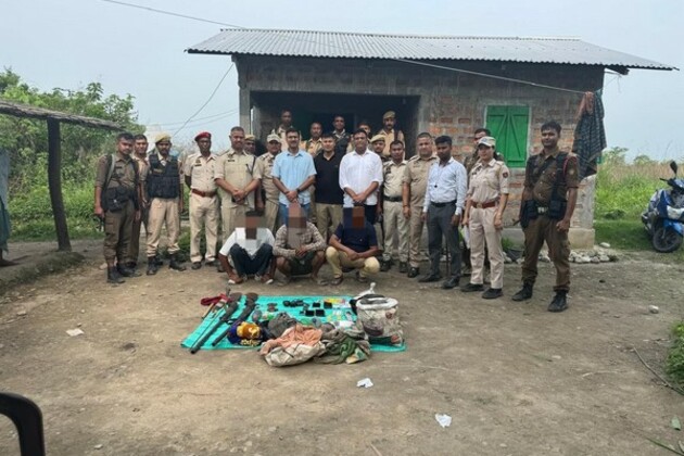 Assam Police held three in Elephant poaching case at Manas Tiger Reserve