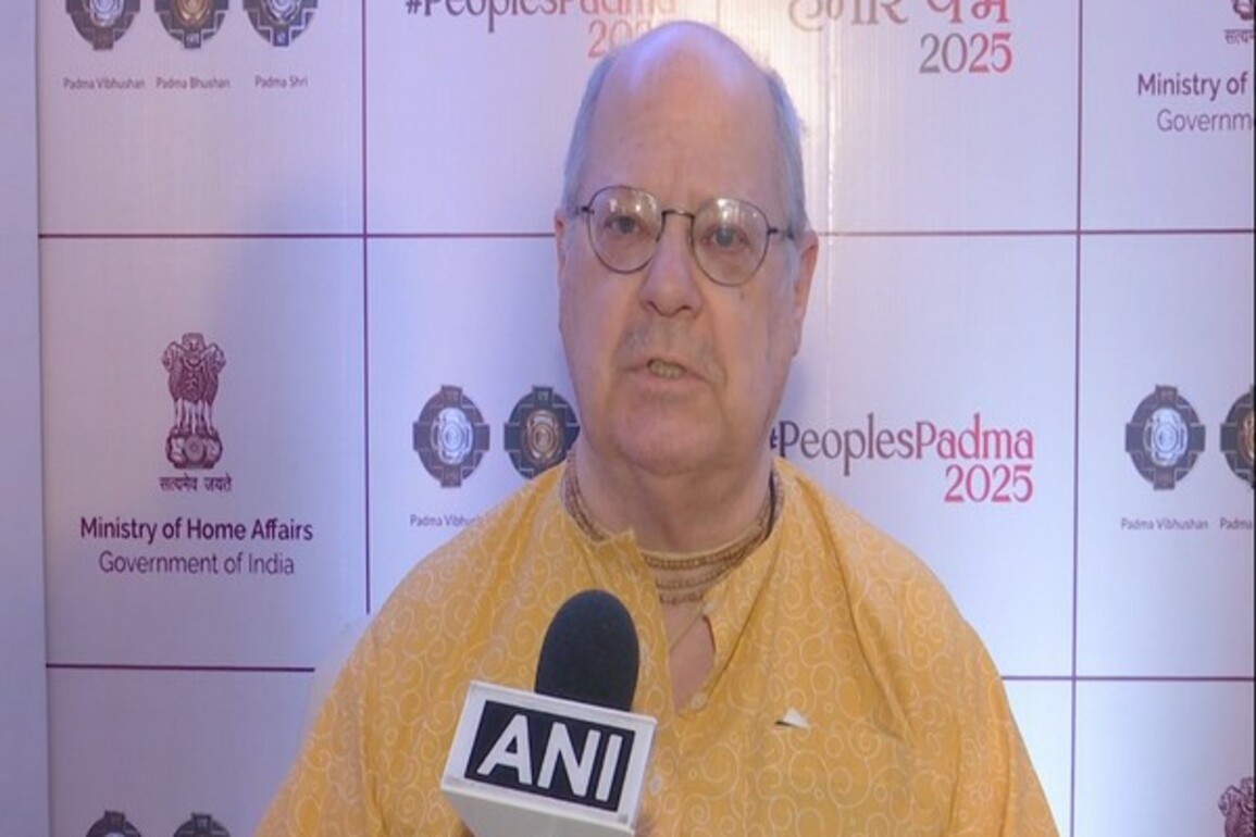 "I'm very grateful for it," American author Stephen Knapp on winning Padma Shri