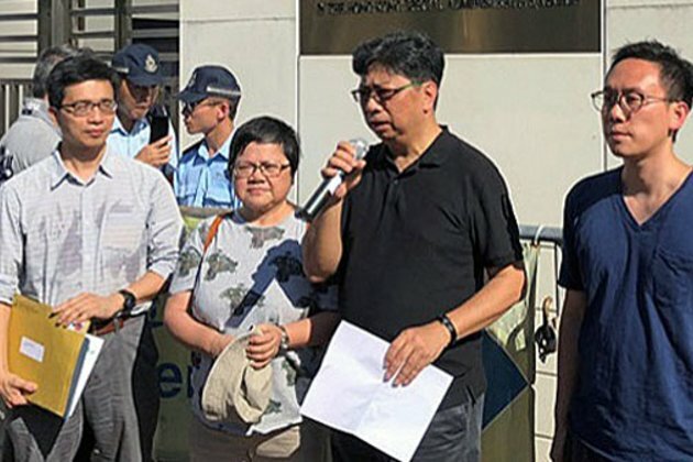 Hong Kong Journalists Protest Detention of News Cameraman in Beijing
