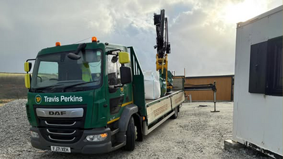 Travis Perkins branch donates materials to dog rescue centre