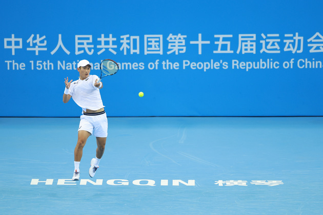 (SP)CHINA-15TH NATIONAL GAMES-TENNIS-MEN'S SINGLES-FINAL (CN)