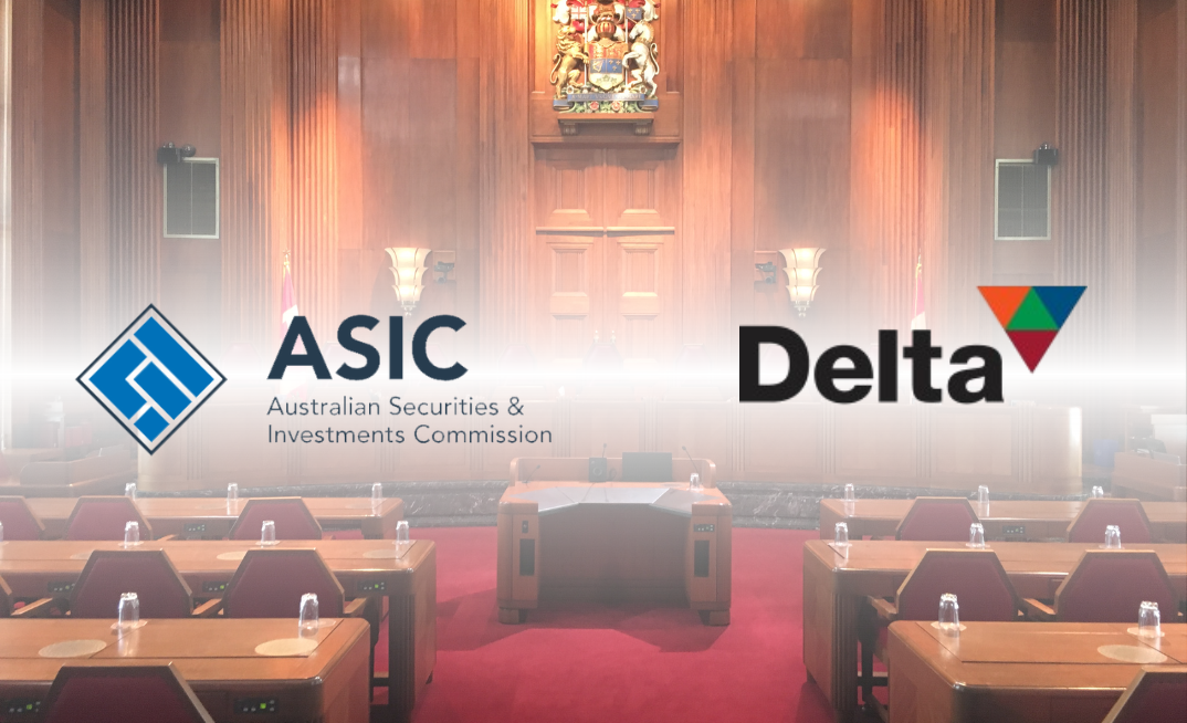 ASIC launches legal action against Delta