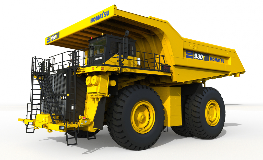  General Motors is working with Komatsu on the development of the 930E mining truck which will be powered by HYDROTEC fuel cells