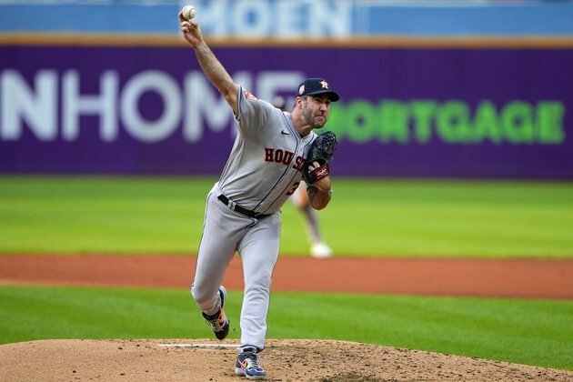 Astros' Justin Verlander blanks Guardians for 15th win