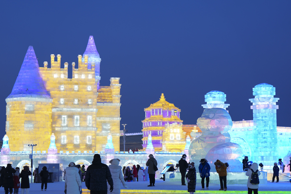 CHINA-HEILONGJIANG-HARBIN-ICE AND SNOW WORLD (CN)