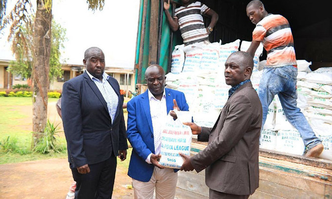 COVID-19: Ugandans in the Diaspora donate food to Luweero COVID-19: Ugandans in the Diaspora donate food to Luweero