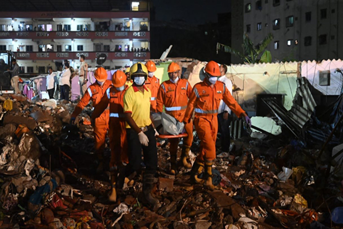 Palghar Building Collapse: Death toll rises to 14, two rescued by NDRF