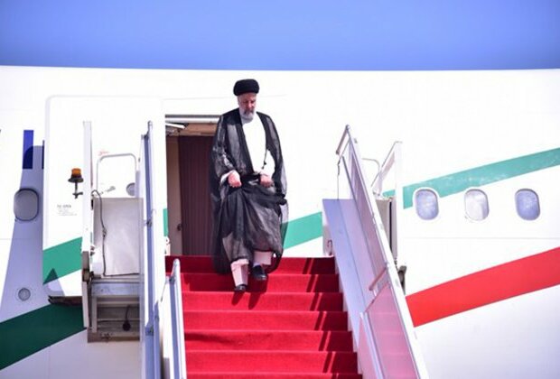 Iranian President Ebrahim Raisi arrives in Pakistan on a three day visit