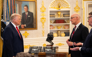 Trump and Swinney discuss Scotch whisky tariffs at the White House