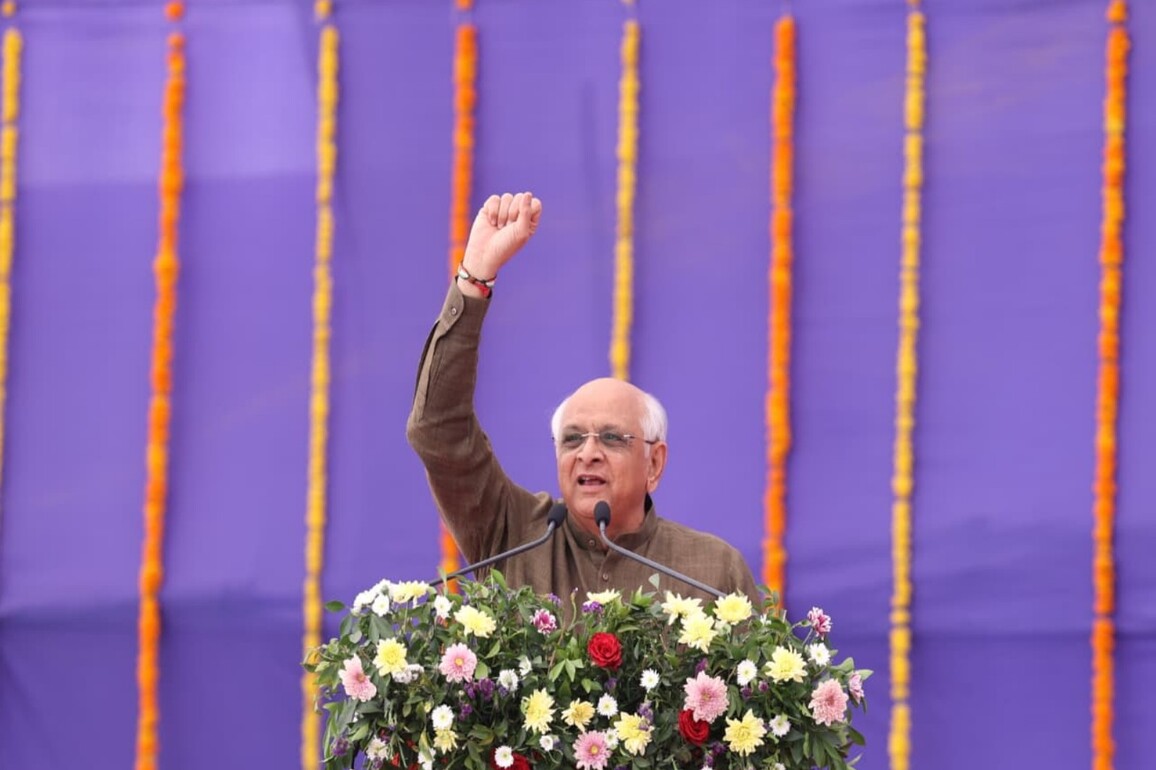 Gujarat CM Bhupendra Patel presents development works worth over Rs 680 crore