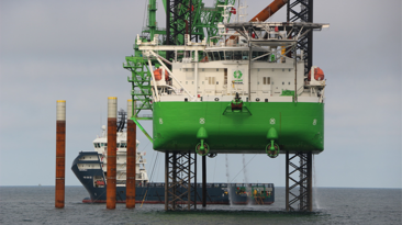 The Sercel QuietSea solution was deployed to detect the presence of any marine mammals that could be impacted by underwater noise during pile-driving activity