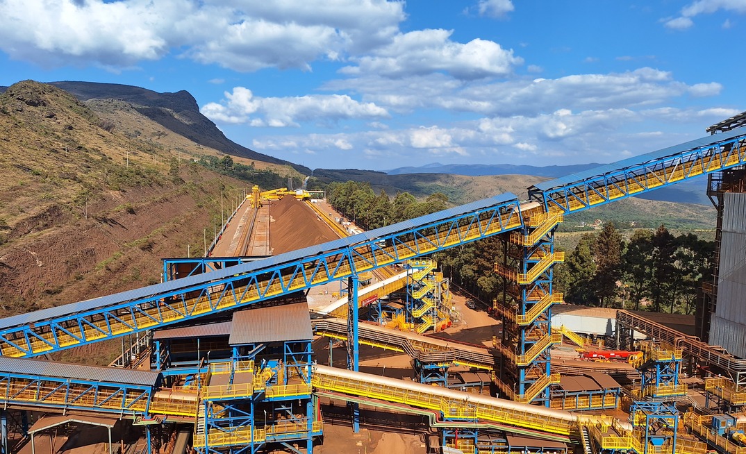 The Capanema iron ore mine in Minas Gerais, Brazil