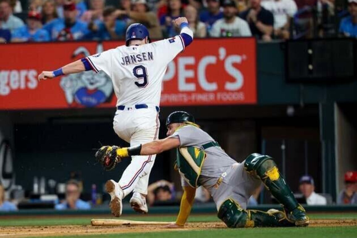 Josh Jung's two-run blast lifts Rangers past Athletics