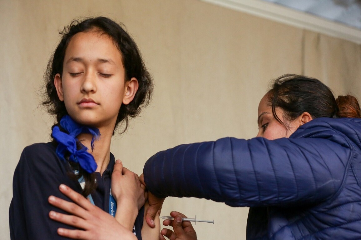 Nepal continues HPV vaccination drive amid preparations for parliamentary elections
